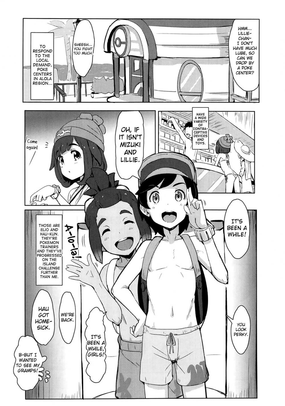 Hentai Manga Comic-Pokemon Trainer Alola's Body-Read-9